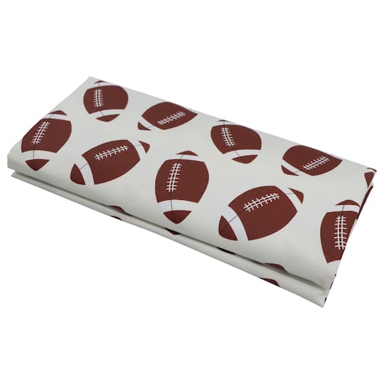 52" x 72" Football Vinyl Table Cover by Celebrate It™